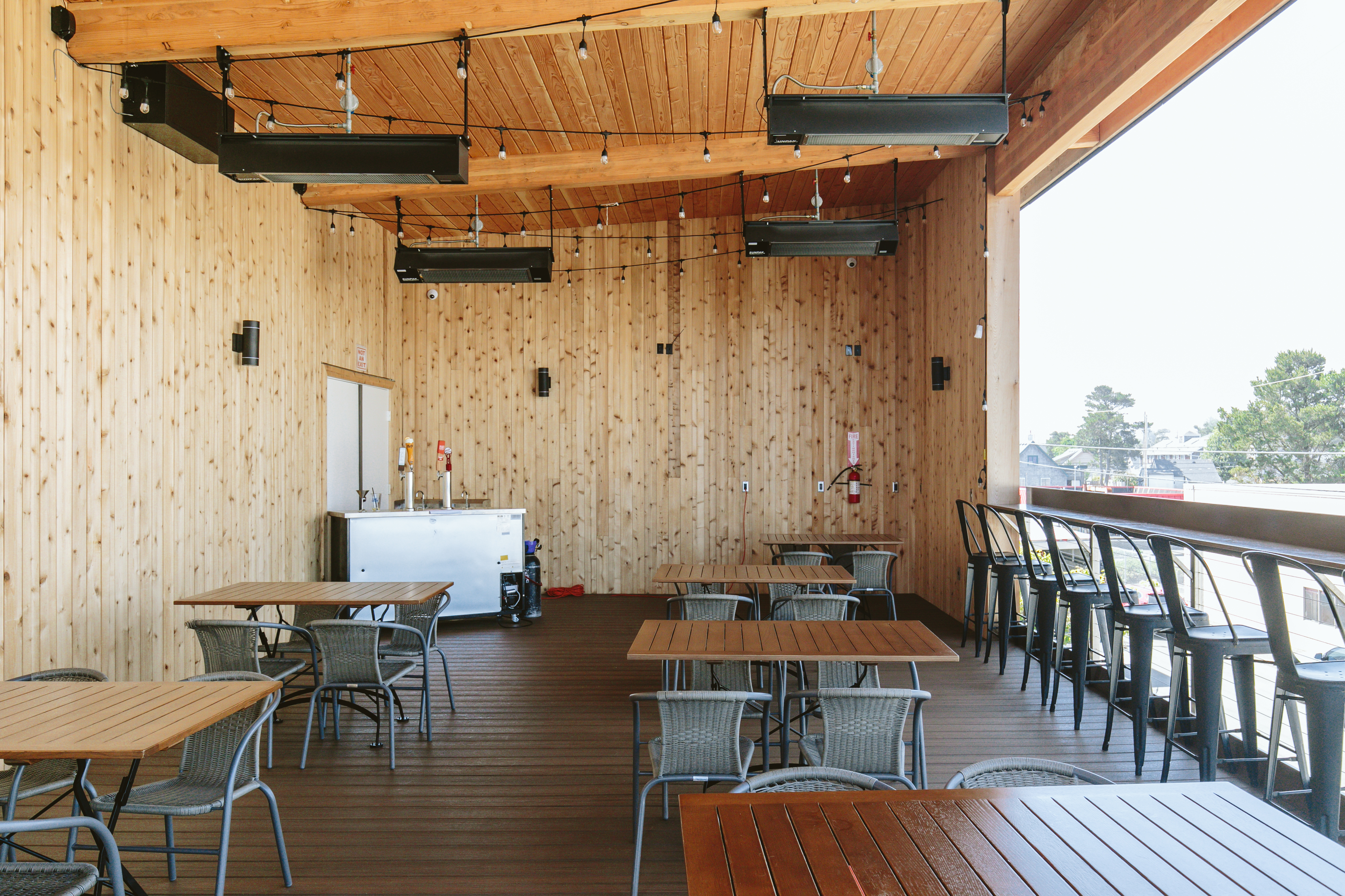 Covered Upstairs Patio